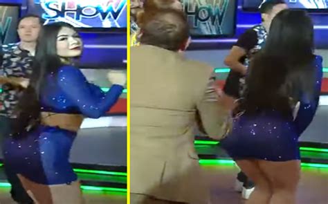 Ema Huevo Luce Vestido Con Transparencia En Es Show Telediario México