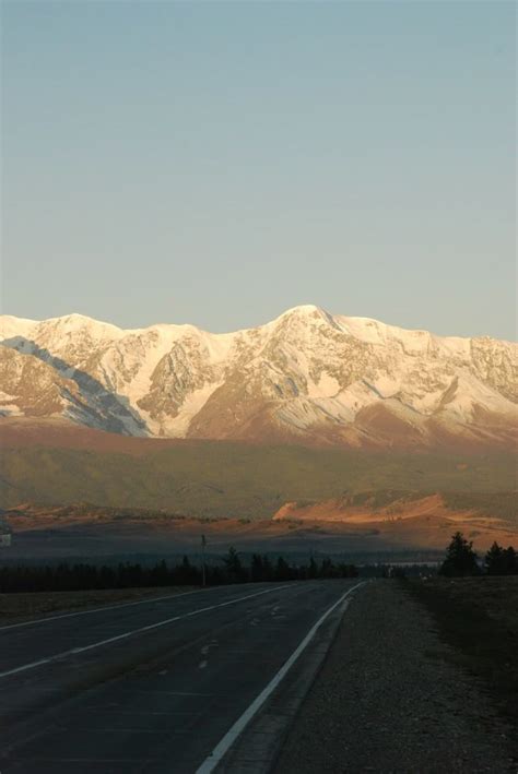 рассвет в горах