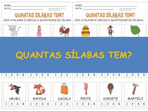 Silabas Da Palavra Beijo - RETOEDU
