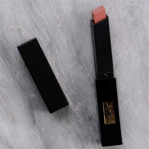YSL Vibe In Amber Exploding Nude Upbeat Rose Slim Velvet Matte Lipsticks Reviews Swatches