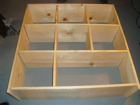 Cubby Craft Shelf Ana White