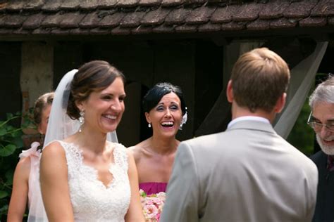 29 Bride Laughing At Her Wedding Ceremony At Hillbrook Spencer