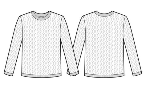 Sweater Template Vector Art Icons And Graphics For Free Download