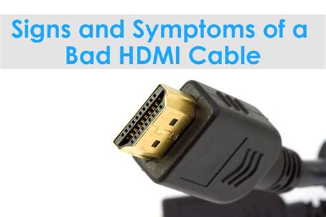 Comment Savoir Si Vous Avez Un Câble Hdmi Défectueux