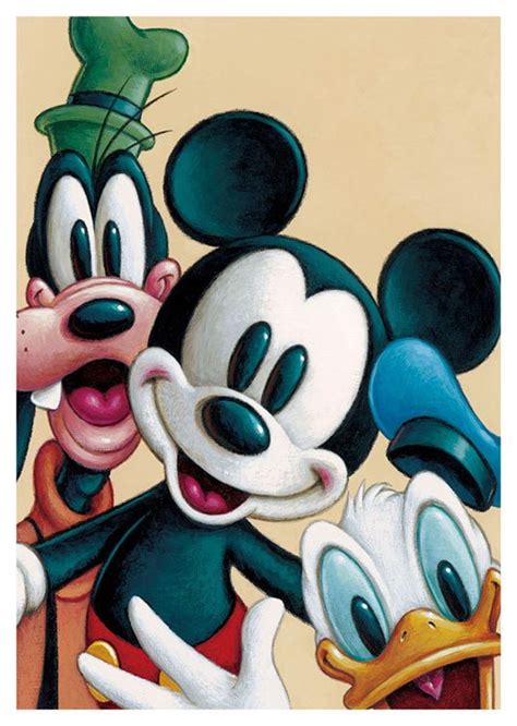 Mickey, Goofy and Donald, TLS-255 - Light Rock Image