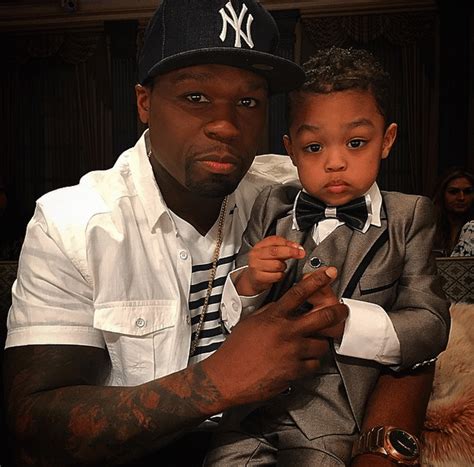 50 cent with son Sire Jackson - Growing Your Baby