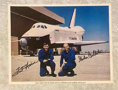 NASA First Crew Space Shuttle Approach Landing Tests 8 x 10 ©1978 ...