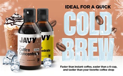 Javy Coffee Concentrate Bundle Original Mocha Hot And Cold Brew Instant Coffee Iced Coffee