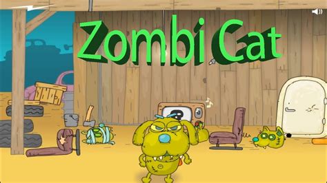 Играем в Коты Зомби против Собак Zombi Cat Game Youtube