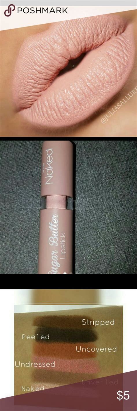 Naked Matte Sugar Butter Lipstick Collection