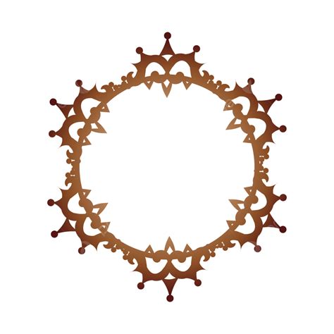 Golden Circle Frame Design Vector Circle Design Golden Circle Golden