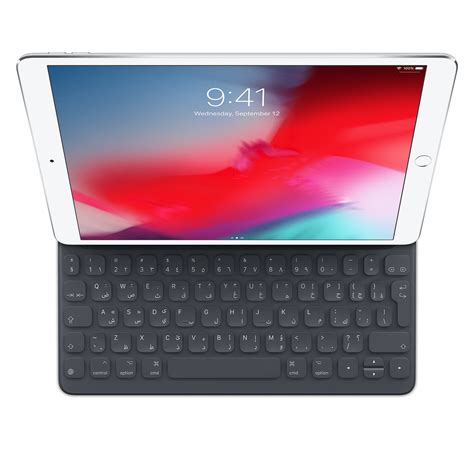 Apple MPTL2AB/A mobile device keyboard Black Smart Connector QWERTY Arabic