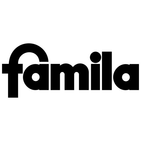 Famila Logo Black and White – Brands Logos