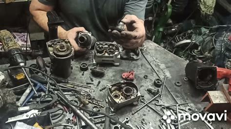 Китайский перфоратор с вертикальным двигателем секреты редуктора - YouTube
