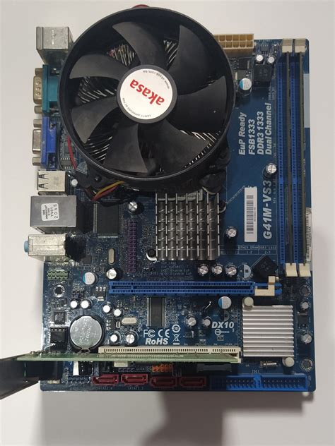 Kit Core 775 Ddr3 Quad Q9300 Placa Mãe Asrock G41m Vs3 4gb ...