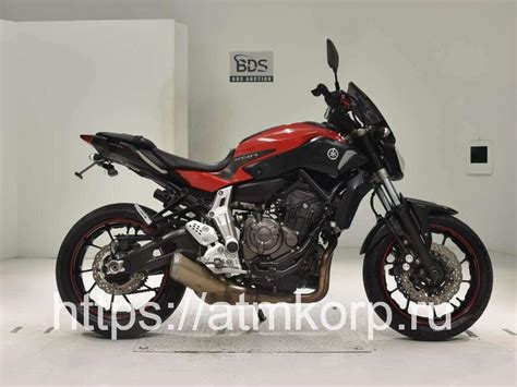 Мотоцикл naked bike Yamaha MT 07 ABS рама RM07J нэйкед байк среднекубатурный спортивный дорожный