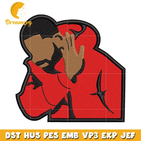 Drake Meme Embroidery Design Dreamsvg Store