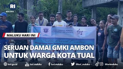 SERUAN DAMAI GMKI AMBON UNTUK WARGA KOTA TUAL MHI 06 02 2023 YouTube