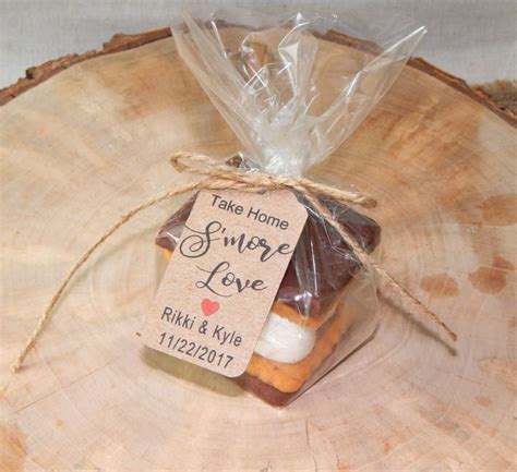 Custom Smore Love Kits Smore Love Tags Smore Favors Smore Favor