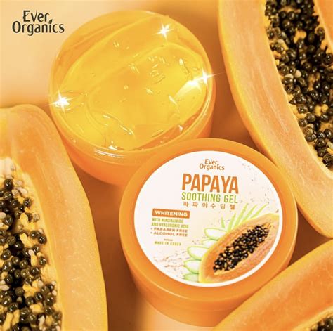 Manifesting That Bouncy Glow Try This Papaya Soothing Gel