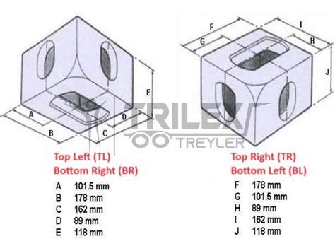 Container Corner Casting Container Corner Fittings