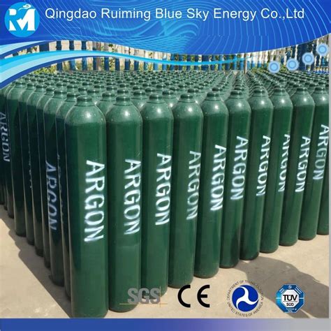 99 999 Purity Argon Gas Tank Supply Argon Ar Gas Cylinder China