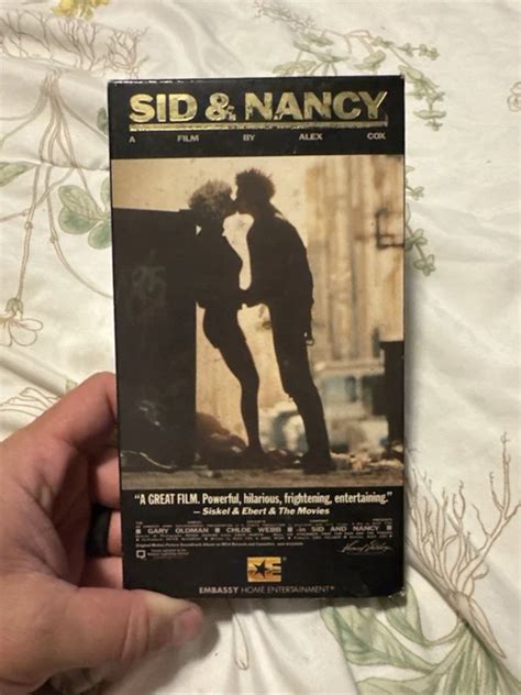 SID NANCY Vhs Vintage Punk Sid Vicious Sex Pistols Collectors Vhs PicClick UK
