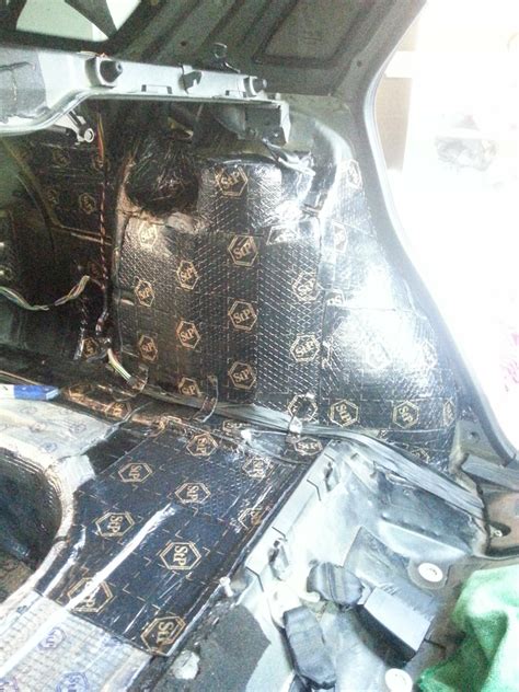 Шумоизоляция. Часть 1. Багажник. продолжение — Lada Приора седан, 1,6 л ...