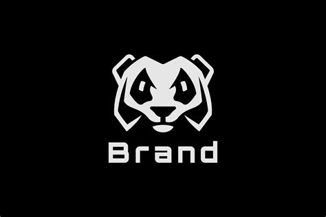 Mad Panda Logo Logo Templates Creative Market