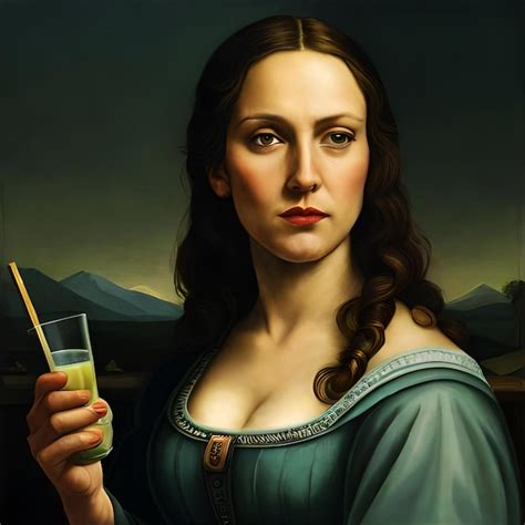 Premium AI Image Mona Lisa