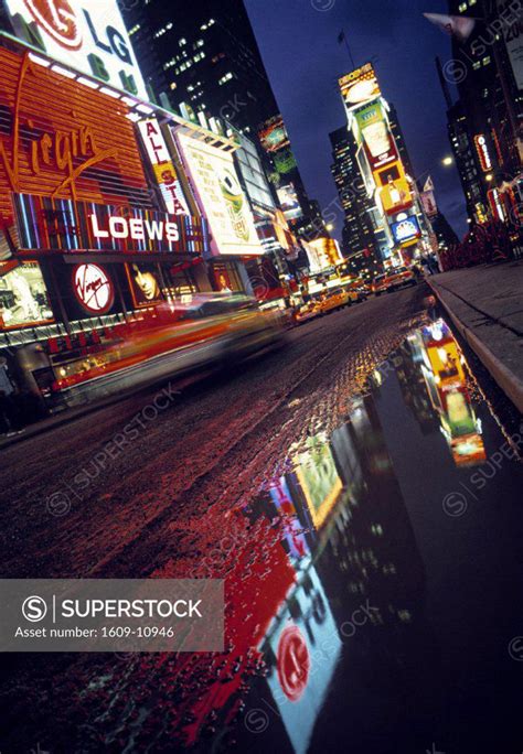 Times Square New York City Usa Superstock