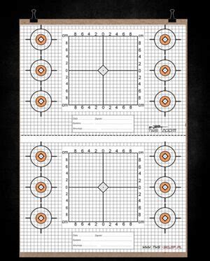 Tarcze Strzeleckie Sylwetkowe Tws Drill Ipsc Idpa Francuz Ts
