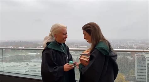 Lesbian Couple S Magical Harry Potter Proposal Delights JK Rowling PinkNews