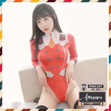 Jual Fm Galery Lingerie Set Cosplay Anime Darling In The Franxx Bodysuit Zero Two Kostum Sexy