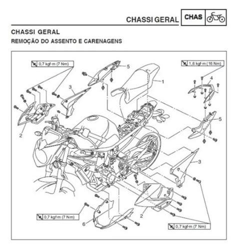 Manual De Serviço Yamaha XJ 6 N XJ6 N Mecanicando