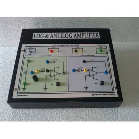 Log And Antilog Amplifier Manufacturer From Chennai