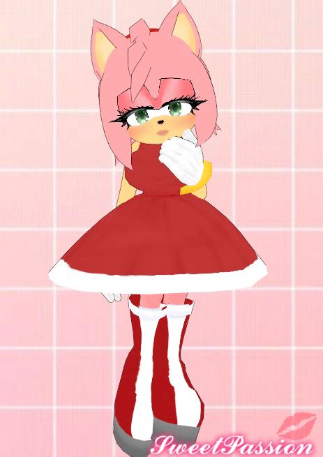 Amy Rose 3d Model By Sweetpassion On Newgrounds