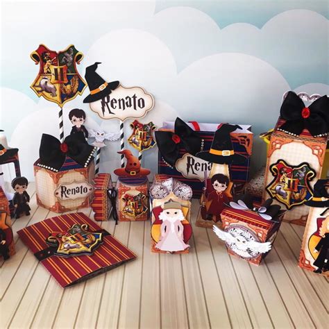 Kit Festa Harry Potter -57 Itens Lembrança Completo | Elo7