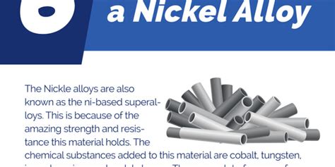 6 Types of Nickel Alloys - Arch City Steel