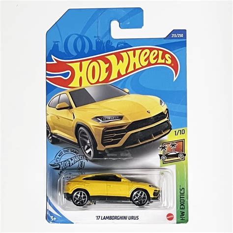Hot Wheels Lamborghini Urus Yellow Hw Exotics Walmart
