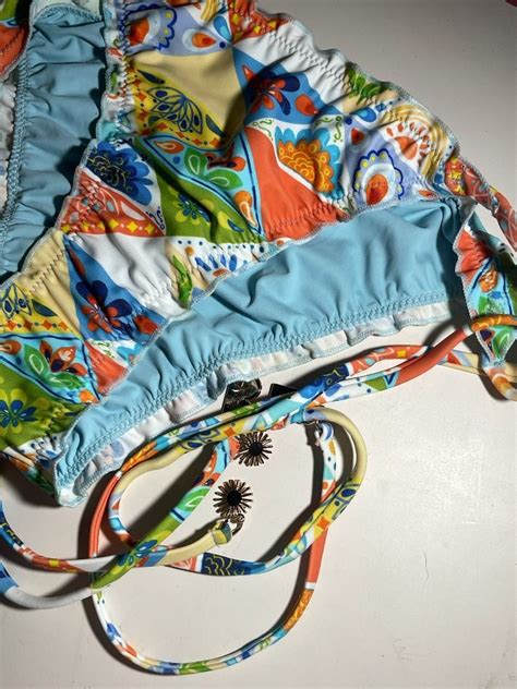 Blackbough Swim Two Piece Triangle Bikini In Tuscan Sun On Carousell