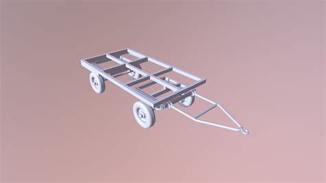 Truck Trailer Тележка прицеп - 3D model by Projects A1 (@projectsA1 ...