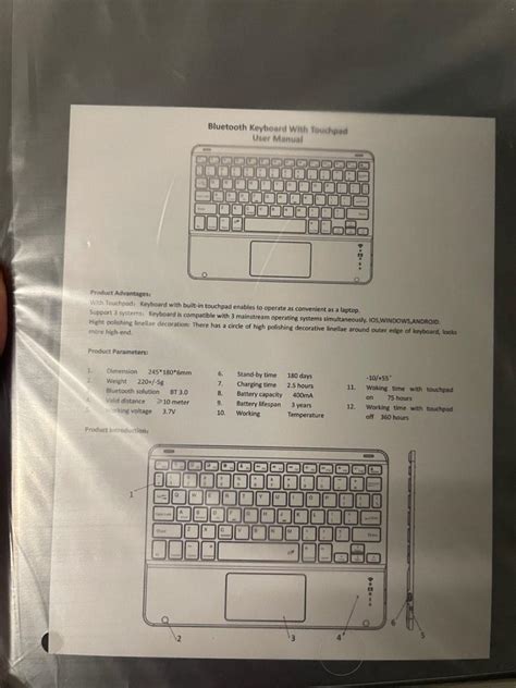 IPAD Magic Touchpad Keyboard, Mobile Phones & Gadgets, Tablets, iPad on ...