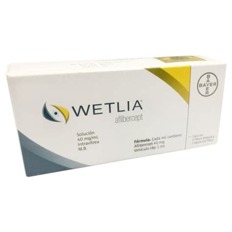 Wetlia aflibercept 40 mg con 1 solución inyectable Prixz Farmacia a