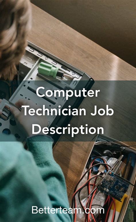 Computer Technician Job Description | Job description, Interview ...