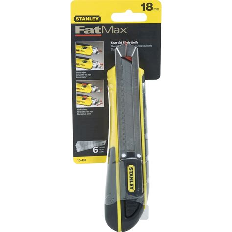 Stanley Fatmax 18 Mm Fatmax Snap Off Knife The Home Depot Canada