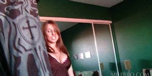 Big Ass MILF Seducing A Hung Black Dude Tnaflix