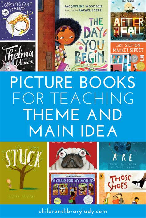 Picture Books For Teaching Main Idea And Theme Teaching Main Idea