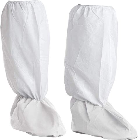 Amz Polypropylene Cleanroom Shoe Cover Pack Of 50 Disposable Shoe