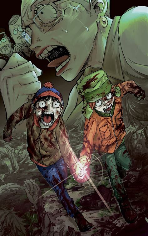 Stan Marsh Kyle Broflovski Herbert Garrison Mr Slave And Big Gay Al South Park Drawn By